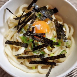 簡単！釜玉うどん！(*^^*)